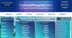 Desktop Screenshot of nationalhospital.com
