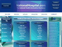 Tablet Screenshot of nationalhospital.com